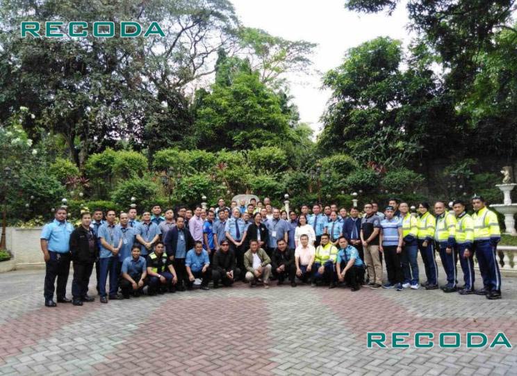 RECODA 4G Körper kameras für das philippi nische Land transport büro angepasst